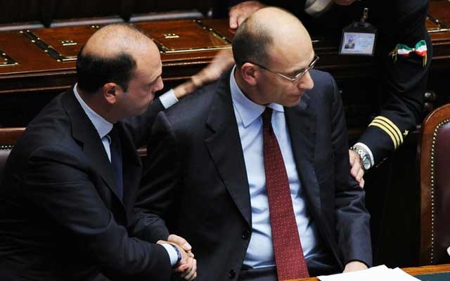 Nel fantamondo Letta entra in Parlamento e tutti lo applaudono in piedi