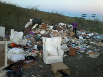 Ponte Galeria, discariche a cielo aperto. Continua lo scempio ambientale