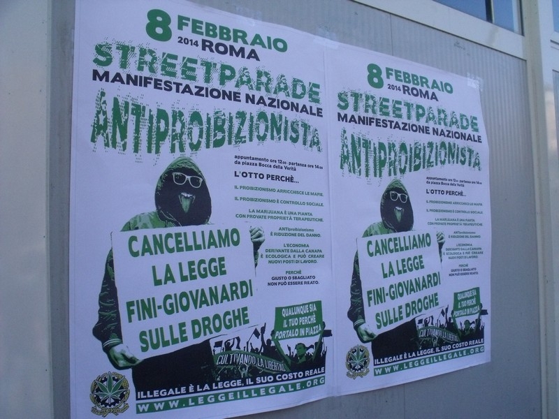Alla Sapienza lezione di botanica antiproibizionista. Sabato la Street Parade . LE FOTO