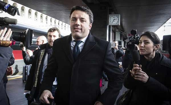 Renzi contestato a Treviso da Lega e FN
