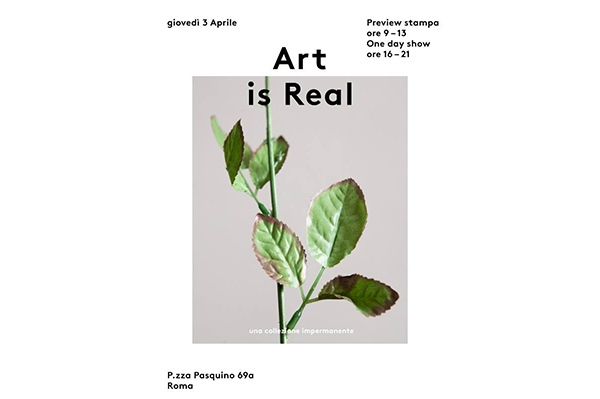 Art is Real. Una collezione impermanente