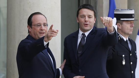 Vertice Renzi-Hollande. Lavoro, crescita, Europa