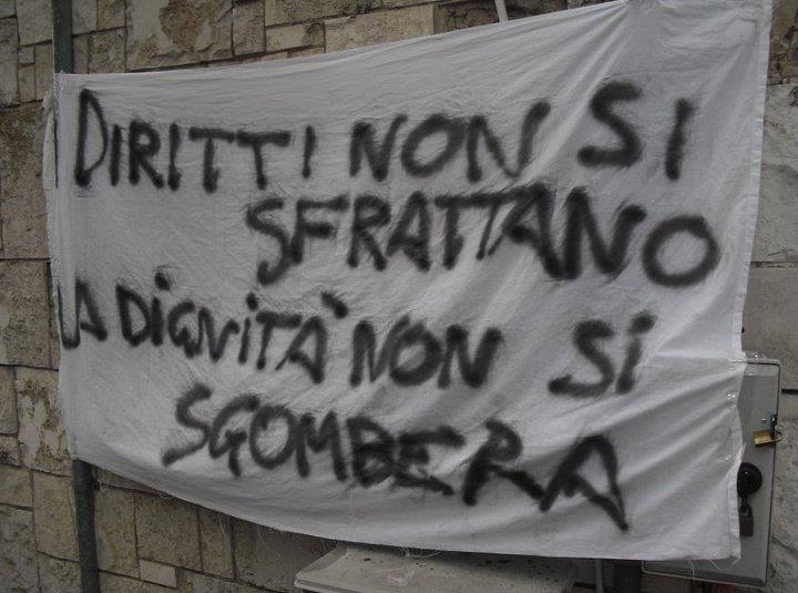 Sfrattata vedova disabile con figlio minore. Il disastroso piano casa