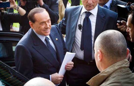 Il leader di Forza Italia davanti al Giudice dell’Ufficio per le esecuzioni penali esterne
