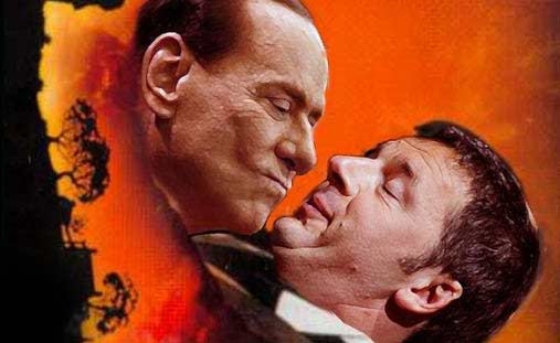 Tête-à-tête pregiudicato e Renzi. Che vergogna!