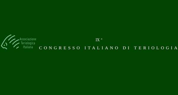 IX Convegno Nazionale di Teriologia -2014