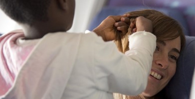 Roma, arrivano a Ciampino i 31 bambini congolesi