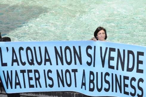 Manifestazione Movimenti per l’acqua. Un corteo contro l’austerità
