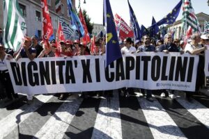 Uno sciopero che rimane nella storia della Capitale