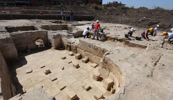 Scoperte terme romane a Tor Vergata