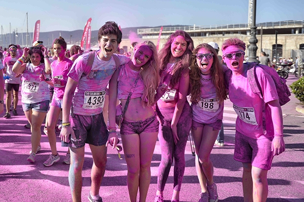 The Color Run. La tappa romana si trasferisce al Lido di Ostia