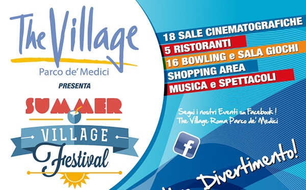 Summer Village Parco de’ Medici di Roma. Calendario