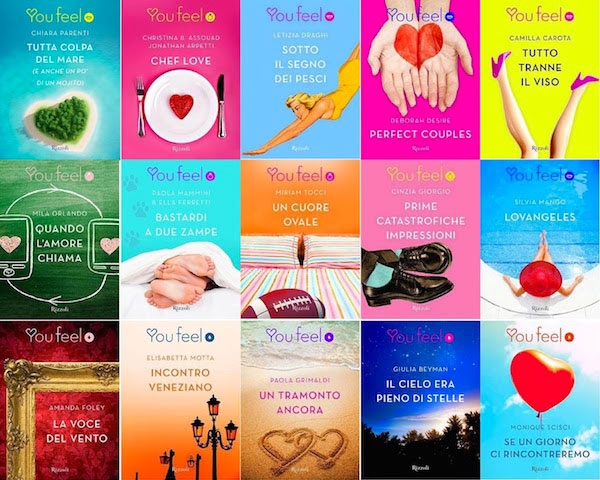 Rizzoli. Nasce Youfeel,  la collana di ebook romance