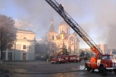 Ucraina. Colpita stazione a Donetsk, video mostra tank russo. VIDEO