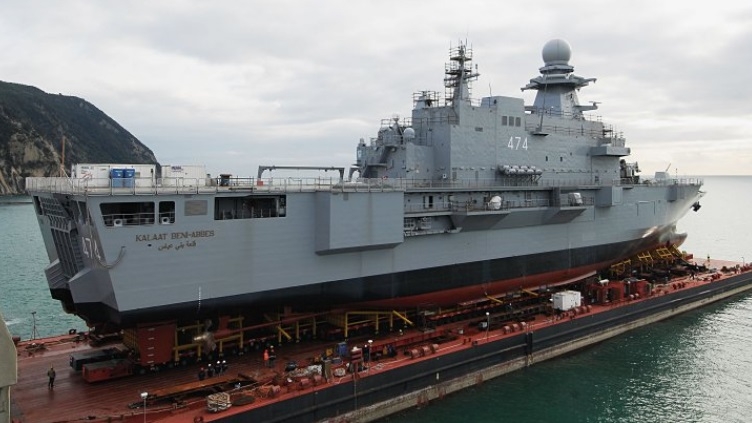 Maxi unità da guerra Fincantieri all’Algeria