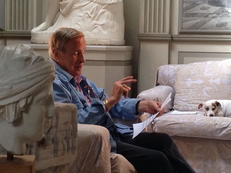 Franco Zeffirelli interpreterà Dio per Quartieri dell’Arte