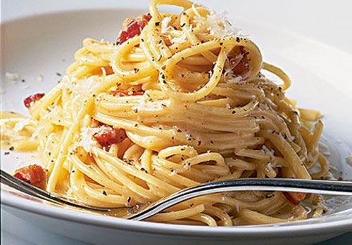 Una balla  la “carbonara”  inventata dagli americani