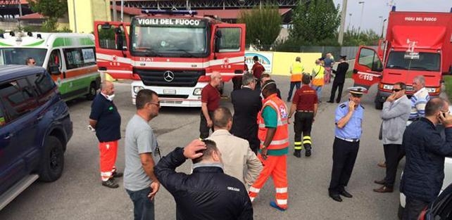 Incidente sul lavoro. 4 operai morti per le esalazioni, un quinto in gravi condizioni