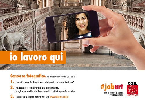 #JobArt, Io lavoro qui. Parte il concorso fotografico per i lavoratori del turismo