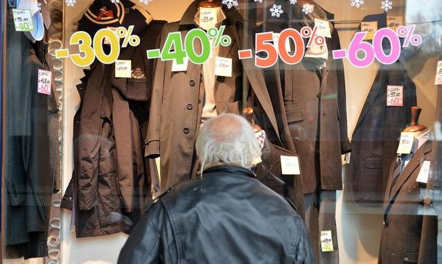 Peggiora la deflazione, cala il potere d’acquisto. Servono interventi immediati