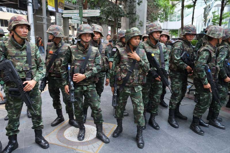Dall’Italia armi e addestramento per i golpisti thailandesi