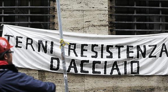 Vertenza Ast di Terni. Sblocco stipendi, lo spettro dei licenziamenti rimane