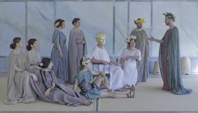 Teatro Vascello. Virgilio brucia, gli Anagoor attualizzano Virgilio. Recensione