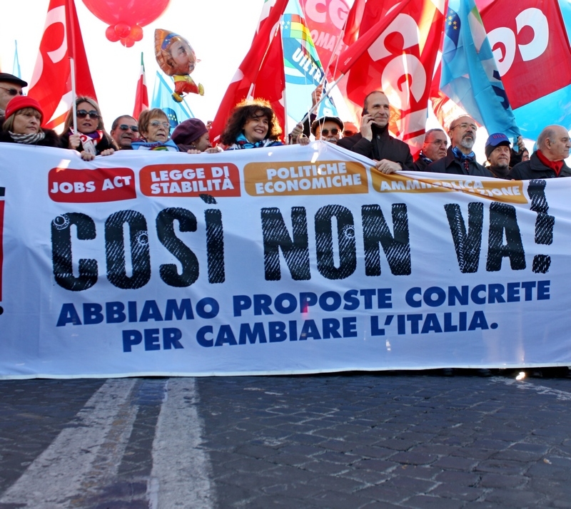 Sciopero del 12 dicembre 2014. LE FOTO