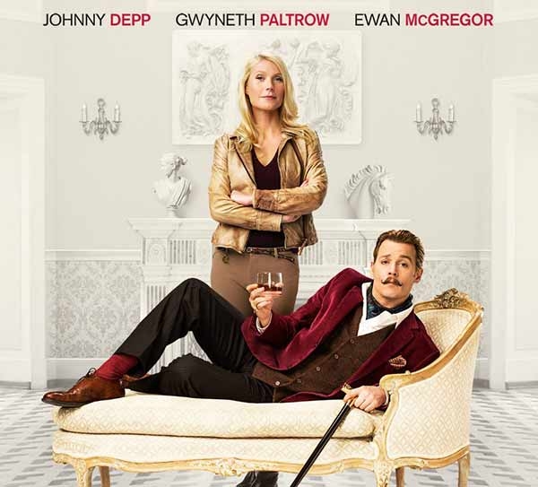 Mortdecai. Disarmonico, bizzarro, con estetici baffetti. Trailer
