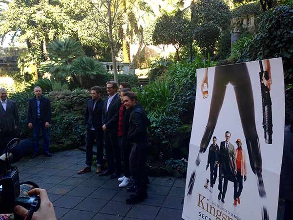 Colin Firth a Roma: “Un’agenzia come la Kingsman mi spaventerebbe a morte”.