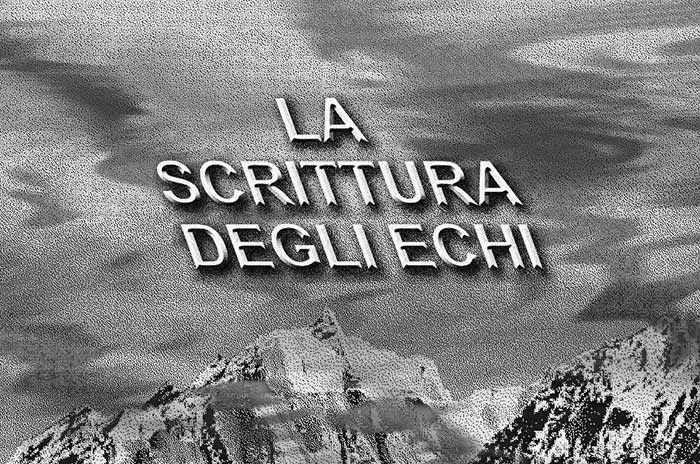 Maxxi. The Indipendent. NERO La scrittura degli echi 27 febbraio – 7 giugno 2015