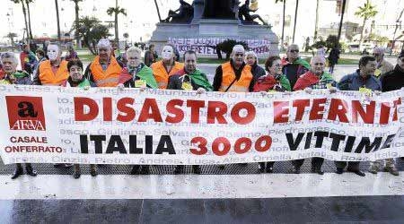 Processo Eternit. Niente risarcimenti ai familiari delle vittime