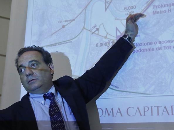Grattaceli, business park o stadio della Roma? Giovanni Caudo e Andrea Santoro contestati a Roma