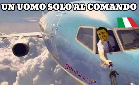 Grillo, Renzi come pilota Germanwings, scoppia la polemica