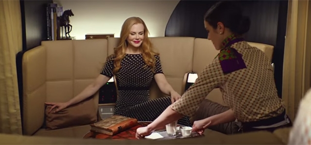 Etihad, Nicole Kidman, e le incompatibilità dei ruoli