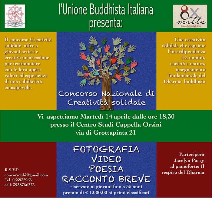 Concorso “Creatività Solidale. Una via oltre la sofferenza”: fotografia, video e poesia/racconto breve
