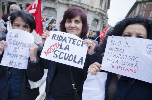 Ddl Scuola. Pantaleo, nessun impegno del governo