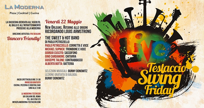 Testaccio Swing Friday, omaggio a Louis Armstrong