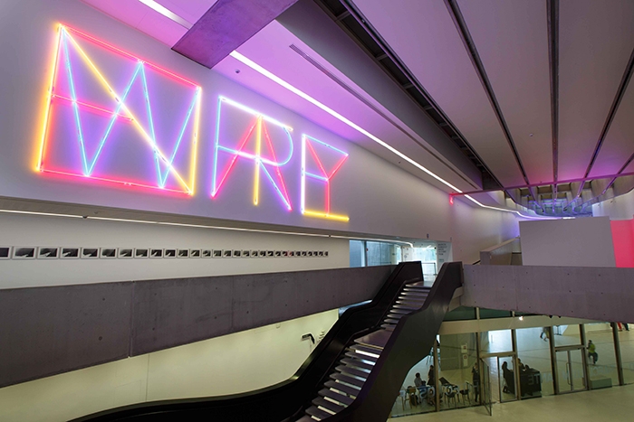 Maxxi.  Maurizio Nannucci ‘Where to start from’ a cura di Bartolomeo Pietromarchi