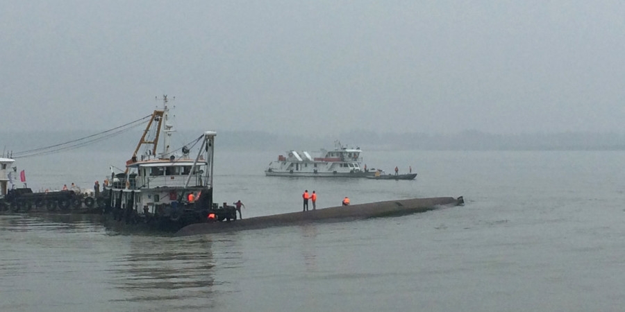 Cina: nave affondata, 18 i morti oltre 430 i dispersi