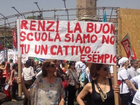 Studenti e sindacati assieme contro il ddl scuola