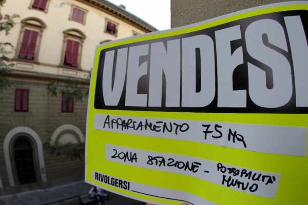 Casa il valore crolla di 1.200 miliardi, tasse aumentano del 31%