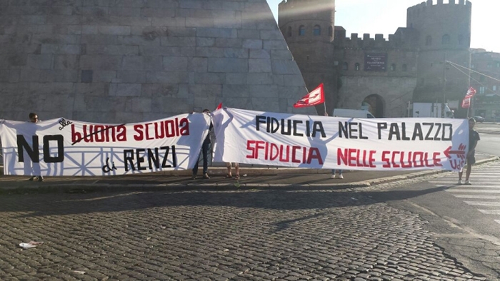 Scuola. Tre giorni di presidio contro i DDL