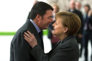 Grecia colpire uno stato per educarne 27.  Renzi genuflesso alla Germania