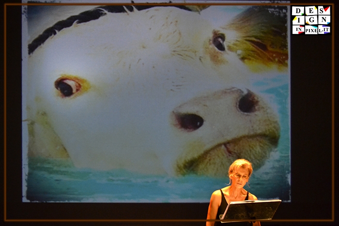 Daniela Poggi in ‘Anima Animale’.  I solisti del teatro, Giardini della Filarmonica – 7 agosto