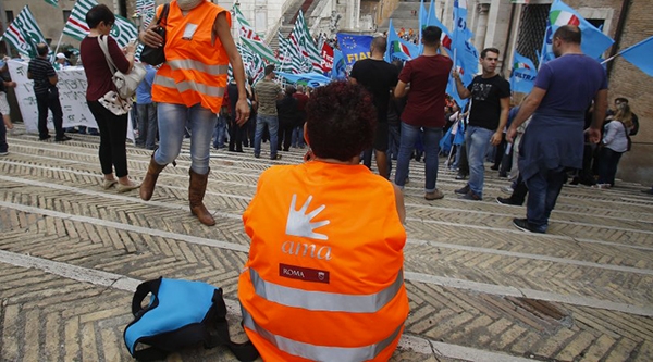Ama, scoppia la rabbia contro Marino. Ieri protesta in Campidoglio