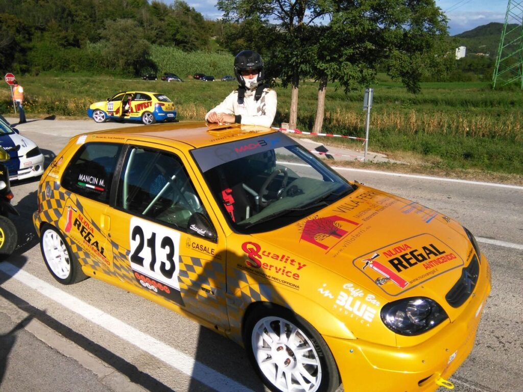 Rally. E’ scattato il rush finale di Mancin