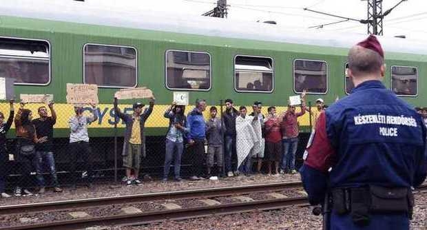 Migranti: scontri con polizia ungherese che usa spray urticanti