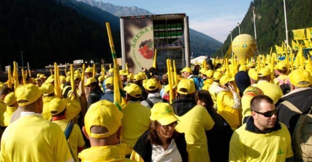 Agricoltori sul piede di guerra al valico del Brennero