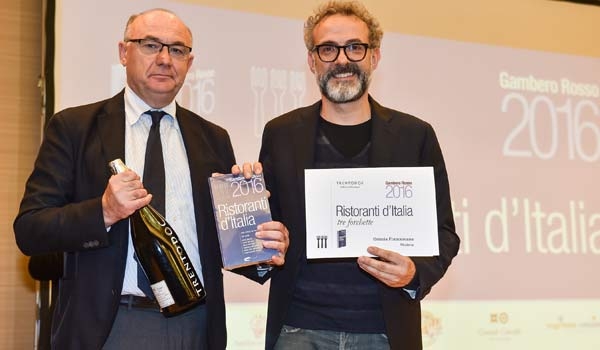 Guida:  Ristoranti d’Italia 2016 del Gambero Rosso